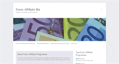 Desktop Screenshot of forexaffiliatebiz.com